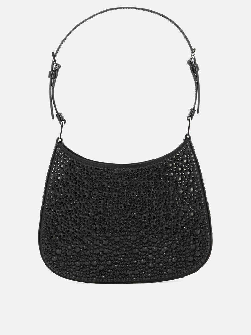 Vietti Prada Borsa "Prada Cleo" in raso con cristalli Promozione Limitata
