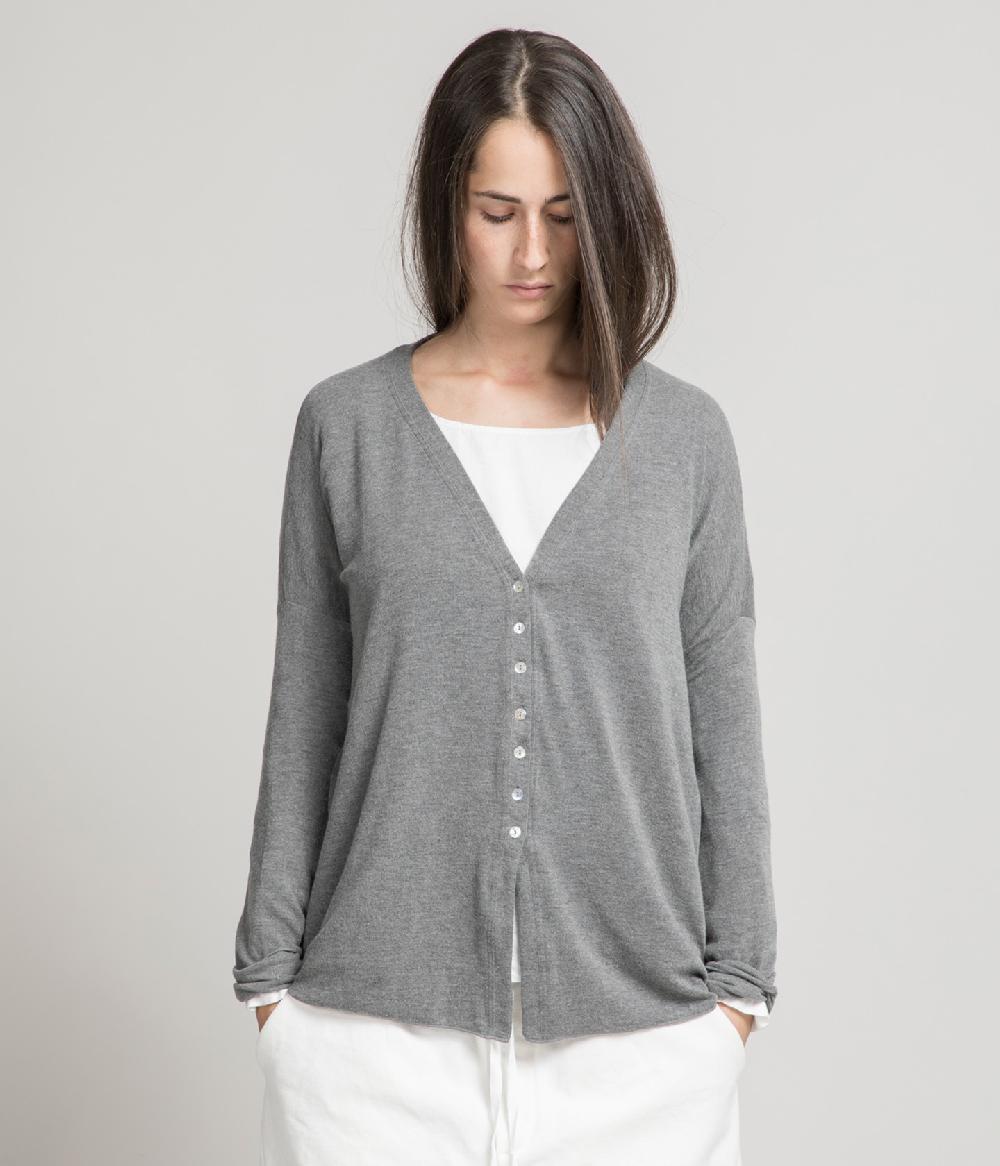 Album Di Famiglia art. 21WUP#41_151 CARDIGAN SOFT INTERLOCK In Saldo