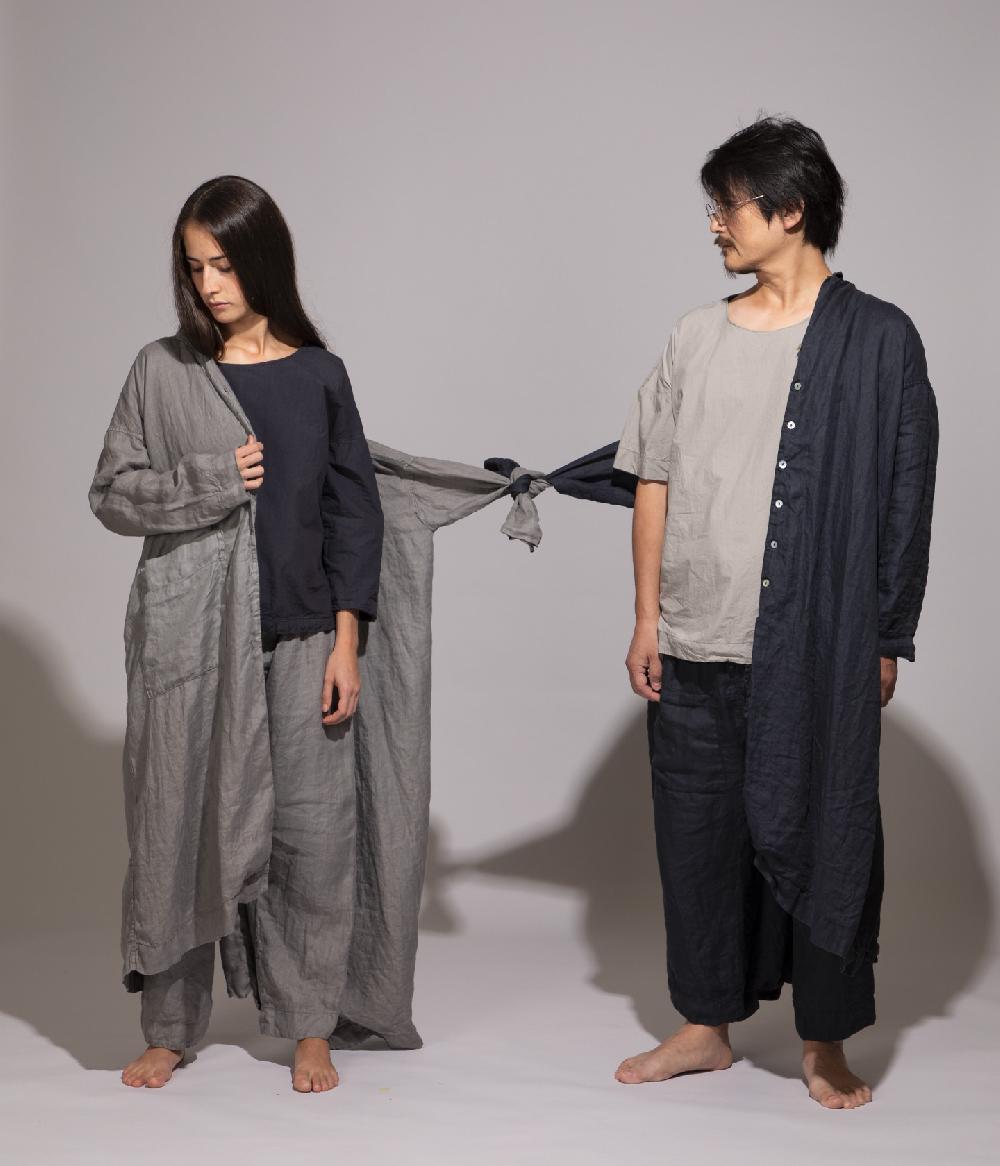 Album Di Famiglia art. 20S#45_09 LINEN LIGHT COAT Acquista Ora