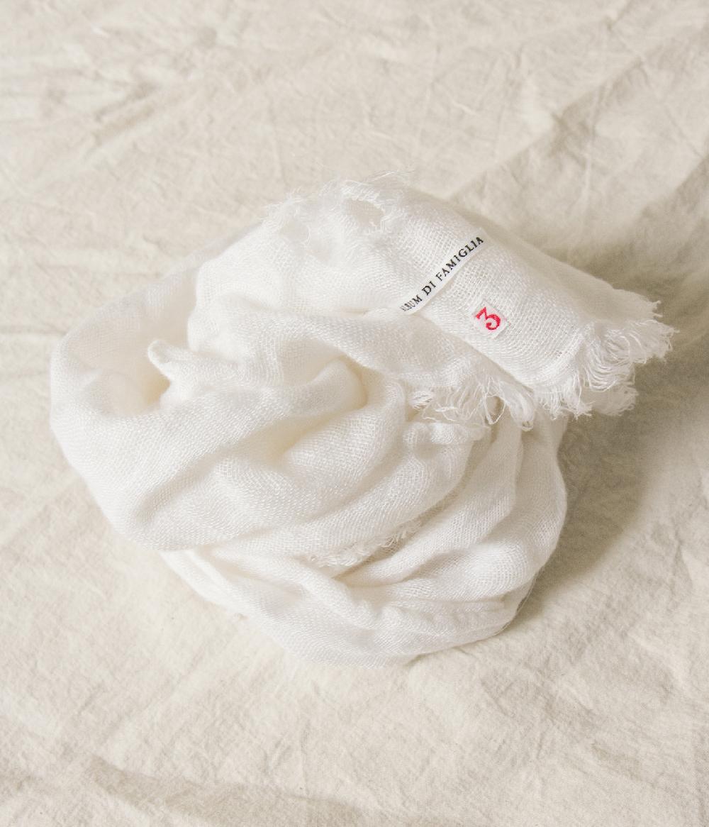Album Di Famiglia art. 21SUP#9470 LINEN SCARF (T.U.) Promozione Limitata