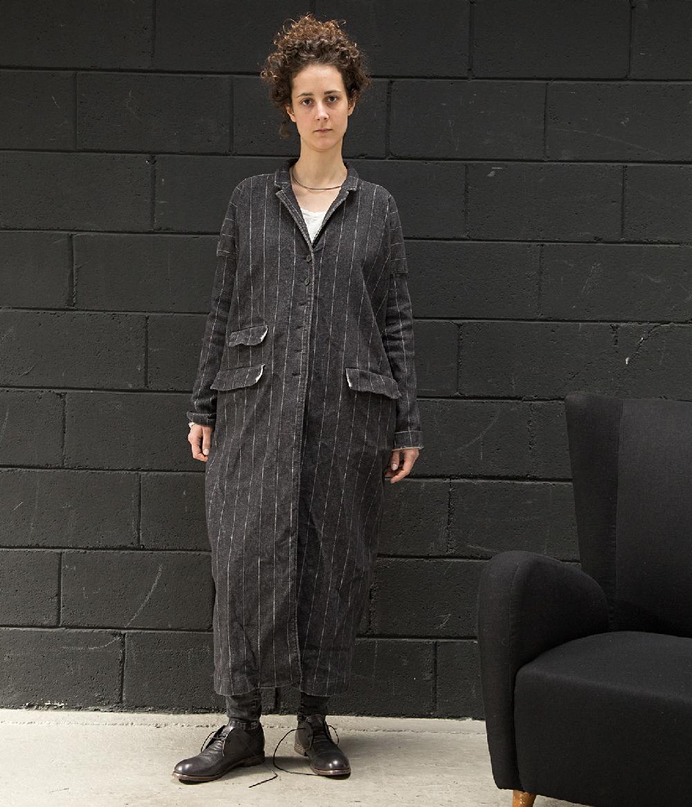 Album Di Famiglia art. 17W4594 LONG COAT GESSATO Novità