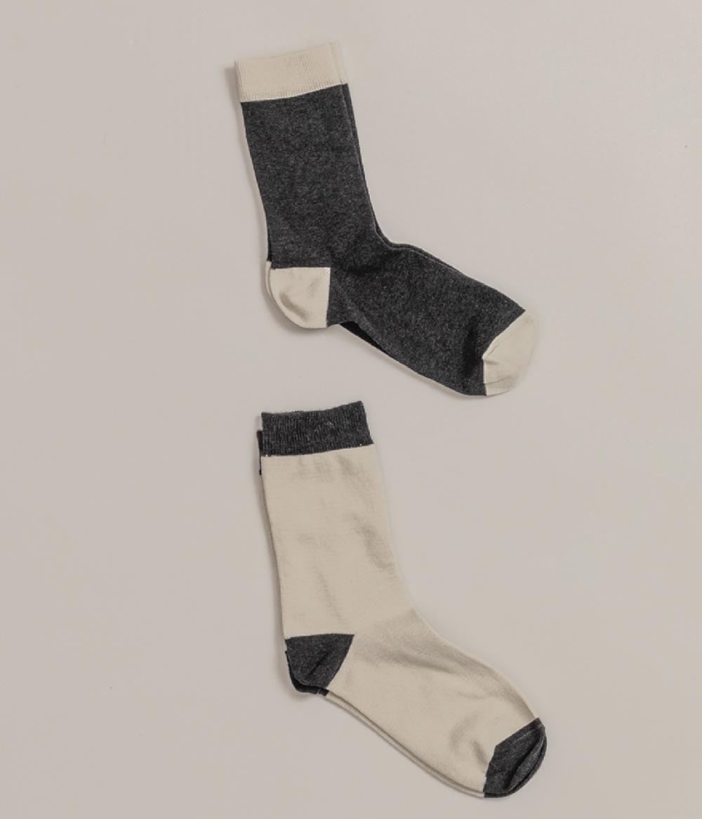 Album Di Famiglia art. 21W9043 SOCKS BICOLOR 2 pieces 2025