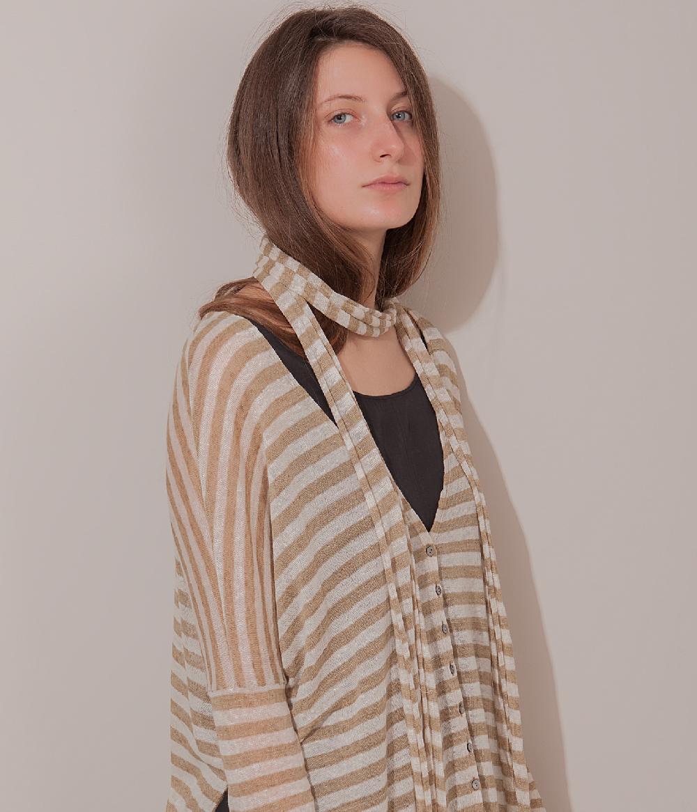 Album Di Famiglia art. 17S#94_11 STRIPED SCARF LR Promozione Limitata