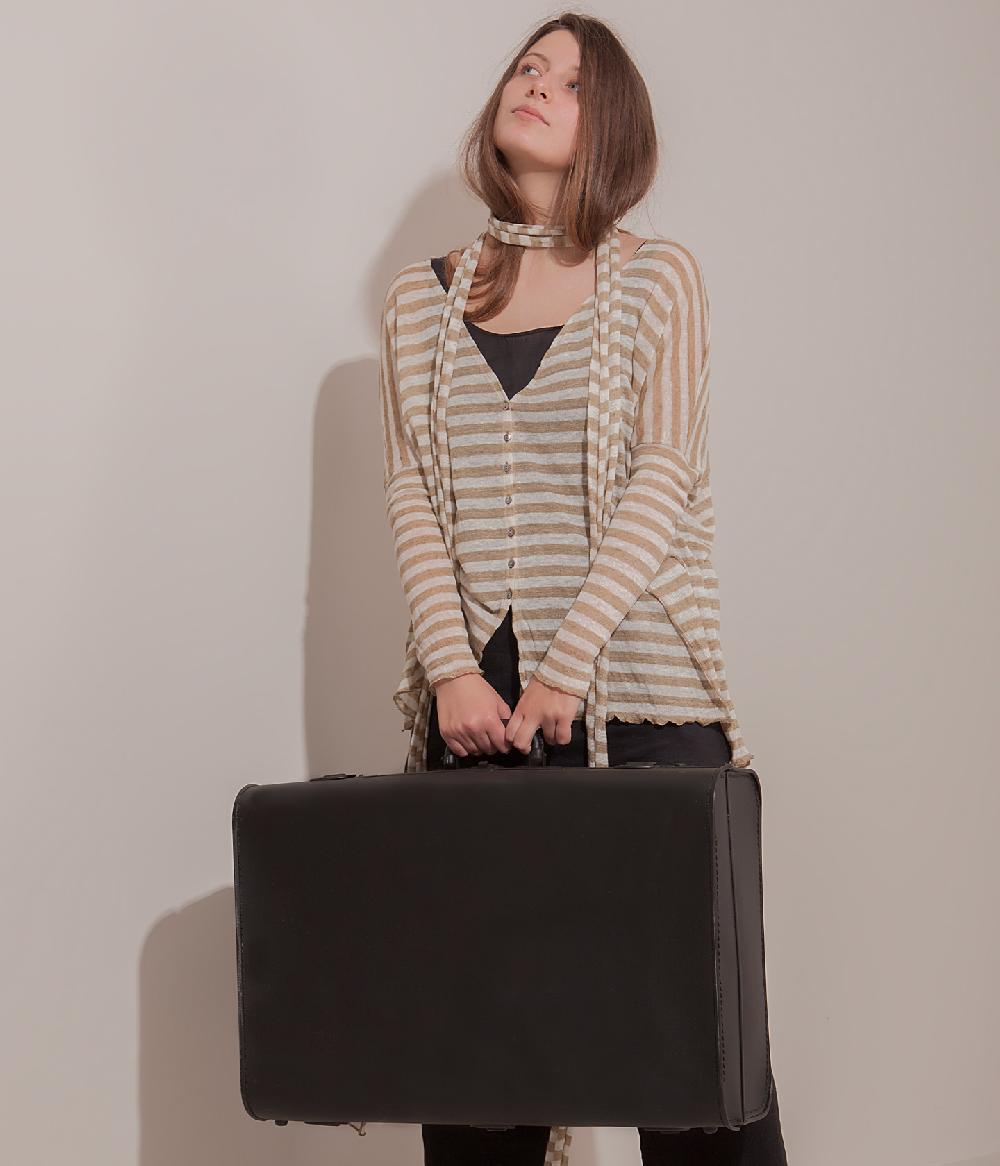Album Di Famiglia art. 17S#94_11 STRIPED SCARF LR Promozione Limitata