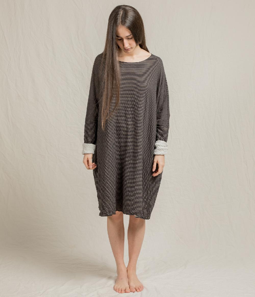 Album Di Famiglia art. 21SUP#31_129 STRIPED T-DRESS T (S-L) Shopping Online